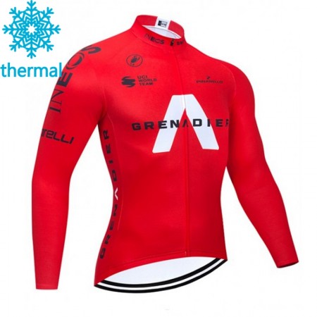 Wielershirt 2021 Ineos Grenadiers N005 Winter Thermal Fleece